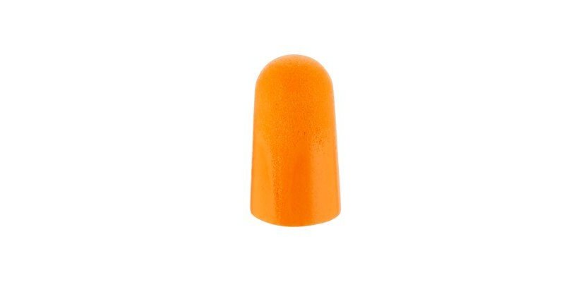 bouchons anti-bruit jetables 1100C, dans un sachet,orange