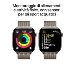 Apple Watch Series 10 Serie 10 GPS + Cellular 46mm Cassa in Titanio con Loop in maglia milanese - M/L