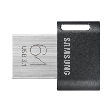 Samsung MUF-64AB unidad flash USB 64 GB USB tipo A 3.2 Gen 1 (3.1 Gen 1) Gris, Plata