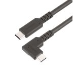 StarTech.com 2m USB-C Kabel, Robuuste Haakse USB 5Gbps Type C Kabel, 100W (5A) Power Delivery, 4K 60Hz DP Alt Mode - Thunderbolt Compatibel