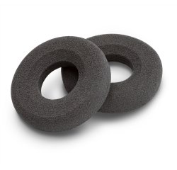Poly Almohadillas para auriculares de cuero sintético Blackwire C310/320 (2 unidades)