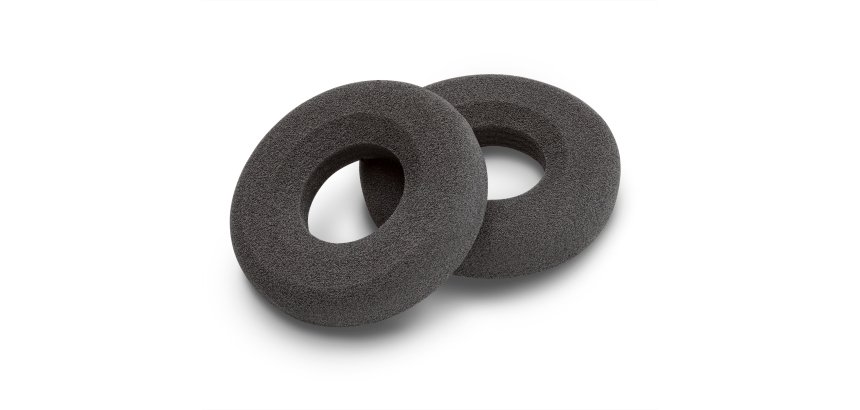 HP Poly Almohadillas para auriculares de cuero sintético Poly Blackwire C310/320 (2 unidades)
