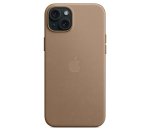 Apple Custodia MagSafe in tessuto Finewoven per iPhone 15 Plus - Grigio talpa