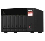 QNAP TS-673A NAS Tower Ryzen Embedded V1500B 8 GB DDR4 0 TB QNAP Turbo System Nero