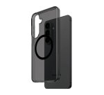PanzerGlass CARE™ by ® Smokey Case w. Black Qi Samsung Galaxy S26+ protective phone case Black Cover