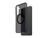 PanzerGlass CARE™ by ® Smokey Case w. Black Qi Samsung Galaxy S26+ protective phone case Black Cover