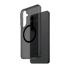 PanzerGlass CARE™ by ® Smokey Case m. Schwarzes Qi Samsung Galaxy S26+ Schutzhülle für Handys Schwarz