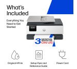 HP OfficeJet Pro 8125e Wireless All-in-One Color Printer, Instant Ink; Two-sided printing