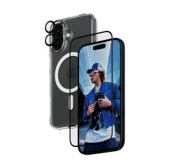 PanzerGlass ® 3-in-1 Protection Bundle iPhone 16 Protector de pantalla Apple 1 pieza(s)