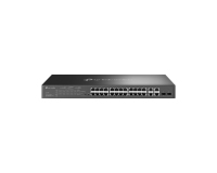 TP-Link Omada SL2428P switch Gestionado L2 Fast Ethernet (10/100) Energía sobre Ethernet (PoE) 1U Negro