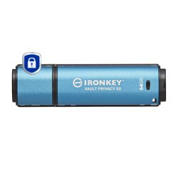 Kingston Technology IronKey 64GB Vault Privacy 50 cifrado AES-256, FIPS 197