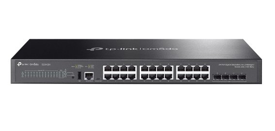 TP-Link Omada SG5428X commutateur réseau Géré L3 Gigabit Ethernet (10/100/1000) Noir