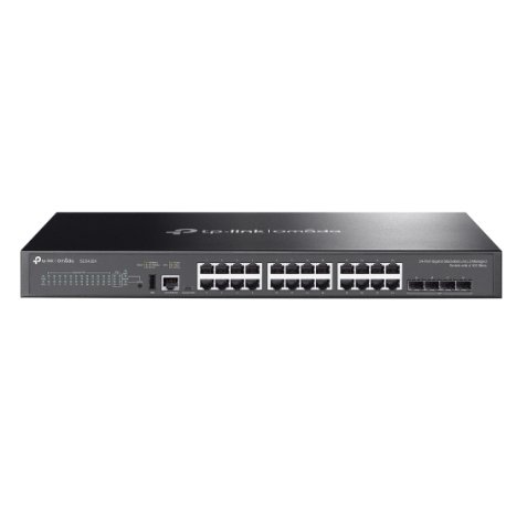TP-Link Omada SG5428X commutateur réseau Géré L3 Gigabit Ethernet (10/100/1000) Noir