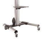 StarTech.com TV Cart - Height Adjustable - Lockable Wheels