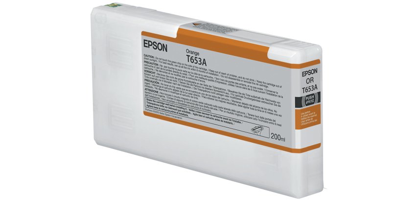 Epson T653A Orange Ink Cartridge (200ml)