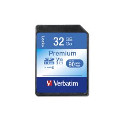 Verbatim - flash memory card - 32 GB - SDHC