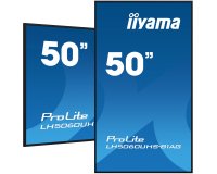 iiyama LH5060UHS-B1AG Écran d'affichage dynamique Carte A numérique 125,7 cm (49.5") LED Wifi 500 cd/m² 4K Ultra HD Noir Intégré dans le processeur Android 11 24/7