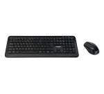 Targus AKM610FR clavier Souris incluse Universel RF sans fil AZERTY Français Noir