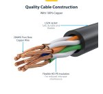 StarTech.com 0.5 m CAT6 Cable - Slim - Snagless RJ45 Connectors - Black