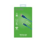 Celly USBMICROCOL3MBL cavo USB 3 m USB A Micro-USB B Blu