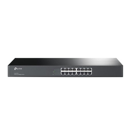 TP-Link TL-SF1016 Non-géré Fast Ethernet (10/100) 1U Noir