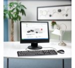 Logitech Keyboard K120 for Business toetsenbord Kantoor USB AZERTY Belgisch Zwart