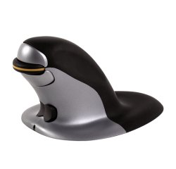 Fellowes Souris verticale ambidextre Penguin – Sans fil - Grand