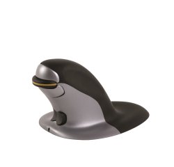 Fellowes Souris verticale ambidextre Penguin - Sans fil - Petit
