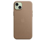 Apple Custodia MagSafe in tessuto Finewoven per iPhone 15 Plus - Grigio talpa
