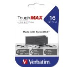 Verbatim ToughMAX - USB-Stick 16 GB - Zwart