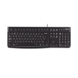 Logitech K120 Corded Keyboard clavier Universel USB AZERTY Français Noir