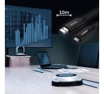 Lindy Câble hybride USB 3.2 5Gbit/s Type A vers C 10 m