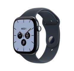 Apple Watch Series 12 OLED 46 mm Numérique 416 x 496 pixels Écran tactile 5G Bleu Wifi GPS (satellite)