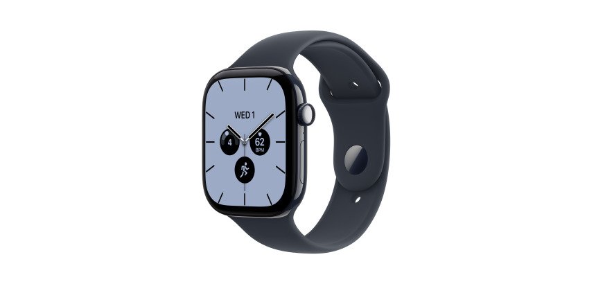 Apple Watch Series 12 OLED 46 mm Numérique 416 x 496 pixels Écran tactile 5G Bleu Wifi GPS (satellite)
