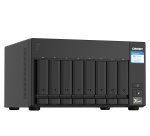 QNAP TS-832PX NAS Tower Annapurna Labs AL324 4 Go DDR4 0 To QNAP Turbo System Aluminium, Noir