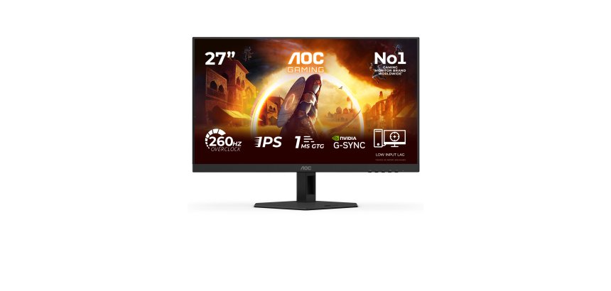 AOC G4 27G4ZREP Monitor PC 68,6 cm (27") 1920 x 1080 Pixel Full HD LCD Nero, Rosso