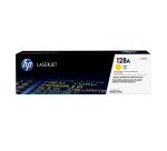 HP 128A - geel - origineel - LaserJet - tonercartridge (CE322A)