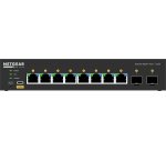 NETGEAR GSM4210PX Géré L2/L3 Gigabit Ethernet (10/100/1000) Connexion Ethernet, supportant l'alimentation via ce port (PoE) Noir