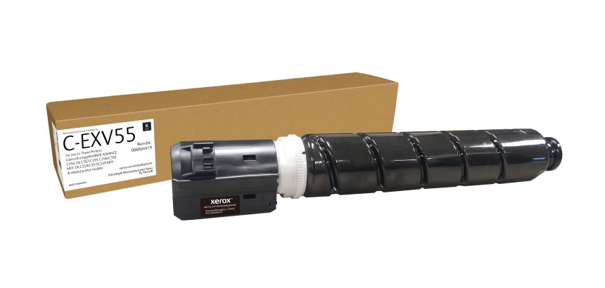 Toner remanufacturé Noir Everyday™ de Xerox compatible avec Canon C-EXV55 (2182C002AA), Capacité standard