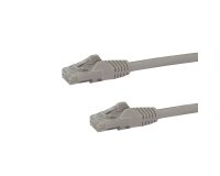 StarTech.com 75 ft Cat6 Patch Cable with Snagless RJ45 Connectors - Gray - Cat 6 Ethernet Patch Cable - 75ft UTP Cat6 Patch Cord (N6PATCH75GR) - patch cable - 22.9 m - gray