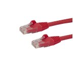 StarTech.com Cat6 netwerkkabel met snagless RJ45 connectoren - UTP patchkabel - rood - 0,5m