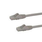 StarTech.com Cable de Red Gigabit Ethernet 15m UTP Patch Cat6 Cat 6 RJ45 Snagless Sin Enganches - Gris