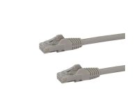 StarTech.com Cable de 0,5m Gris de Red Gigabit Cat6 Ethernet RJ45 sin Enganche - Snagless