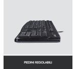 Logitech K120 Tastiera con Cavo