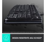 Logitech K120 Tastiera con Cavo