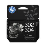 HP 302/304 Cartouche d’encre Combo Trois couleurs/Noir (pack de 2)