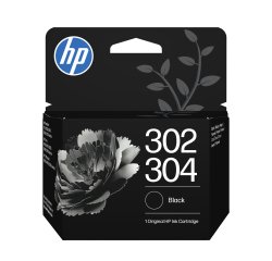 HP 302/304 Tri-color/Black Ink Cartridge Combo 2 Pack