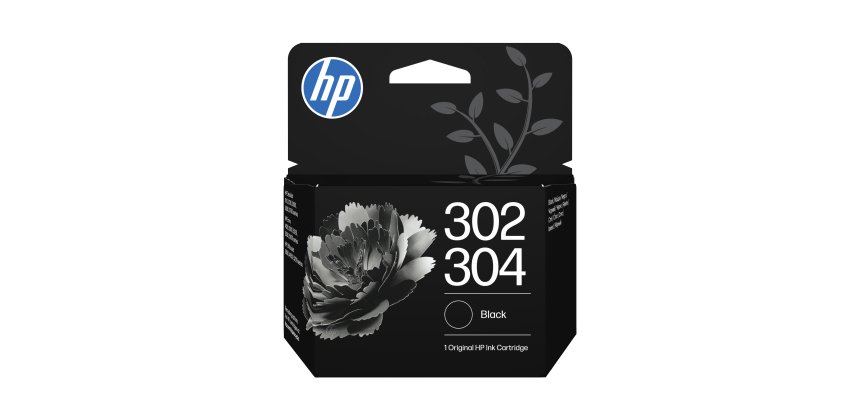 HP 302/304 Original Schwarze Tintenpatrone