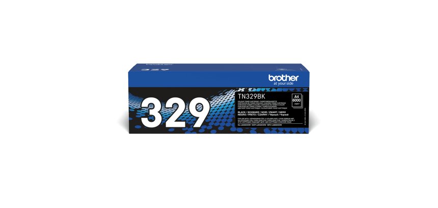 Brother TN-329BK - Cartouche de toner originale – Noir