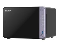 QNAP TS-632X-4G serveur de stockage NAS Tower Alpine Alpine AL-524 4 Go DDR4 QNAP QTS Noir